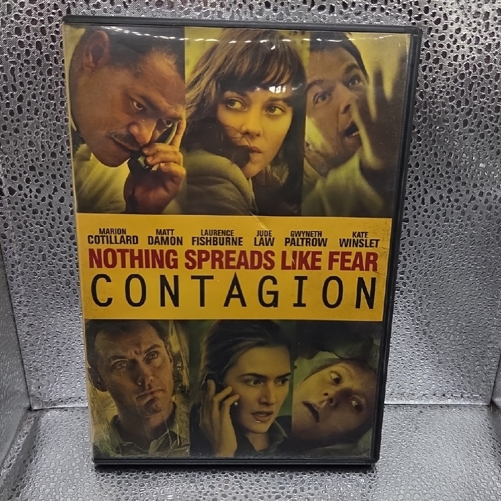 Contagion DVD - Yellow Cover